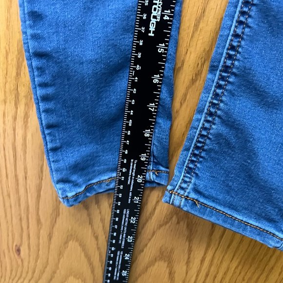 Hudson Medium Wash Skinny Jean Girls Sz 7 Stretchy Adjustable Comfortable - Picture 15 of 16